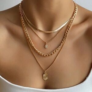 Gold Layered Necklace
